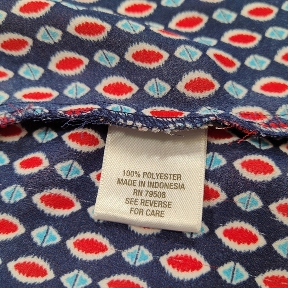 Roz & Ali Plus size women's tank blouse  sleeveless V neck  Size: 2X - - Picture 4 of 5